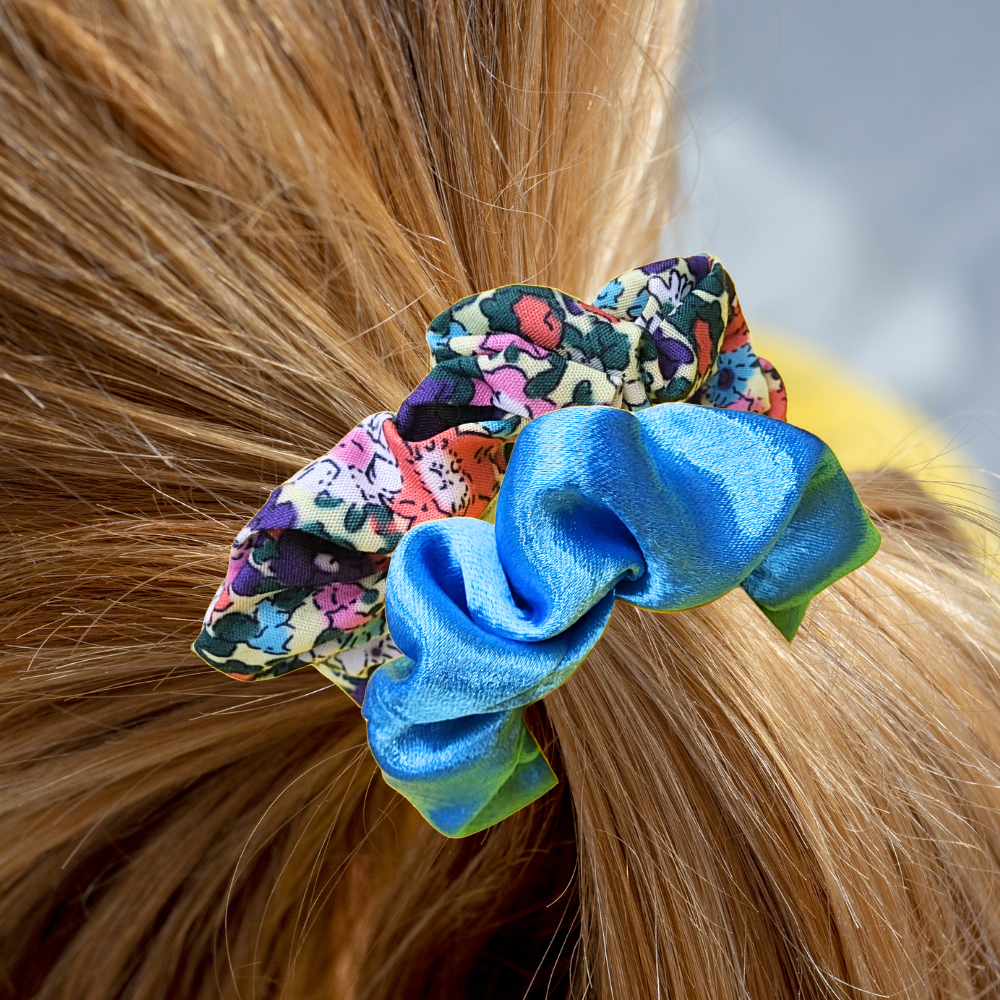 Scrunchie Combo for Hair Fun & Bad Hair Day Solutions (Set 1)