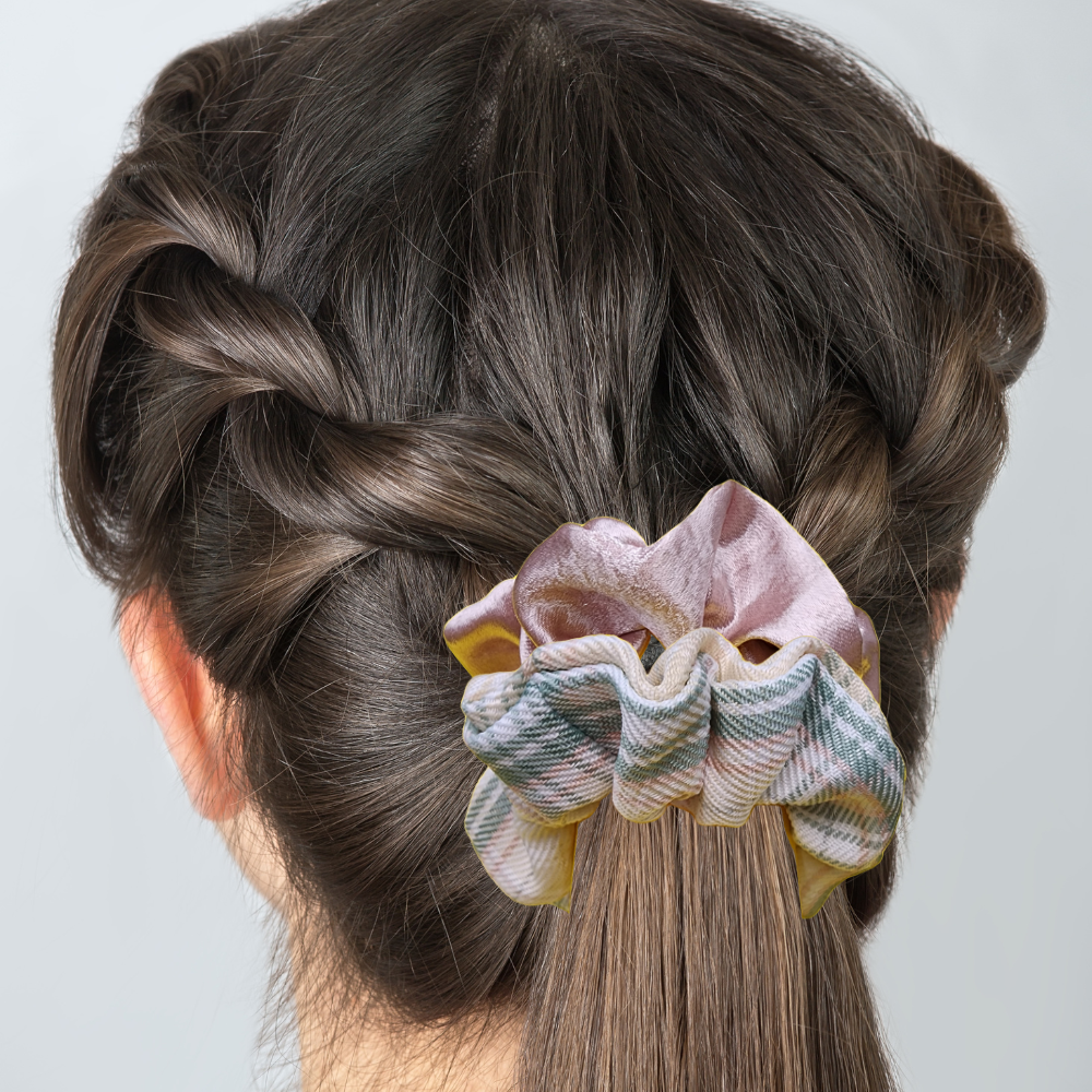 Scrunchie Combo for Hair Fun & Bad Hair Day Solutions (Set 3)