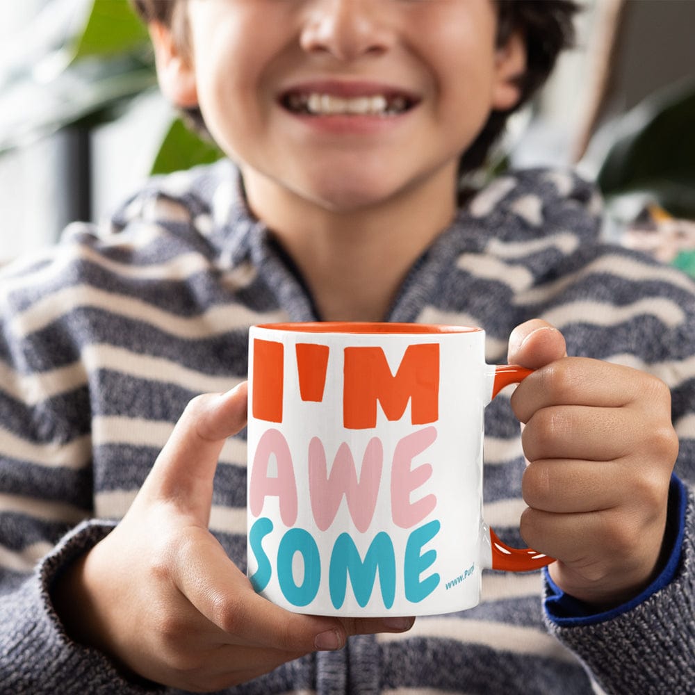 One Awesome Mug with Color Inside