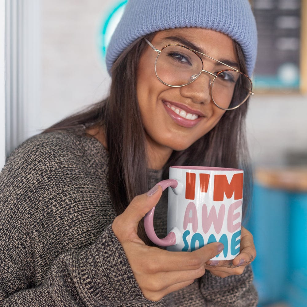 One Awesome Mug with Color Inside