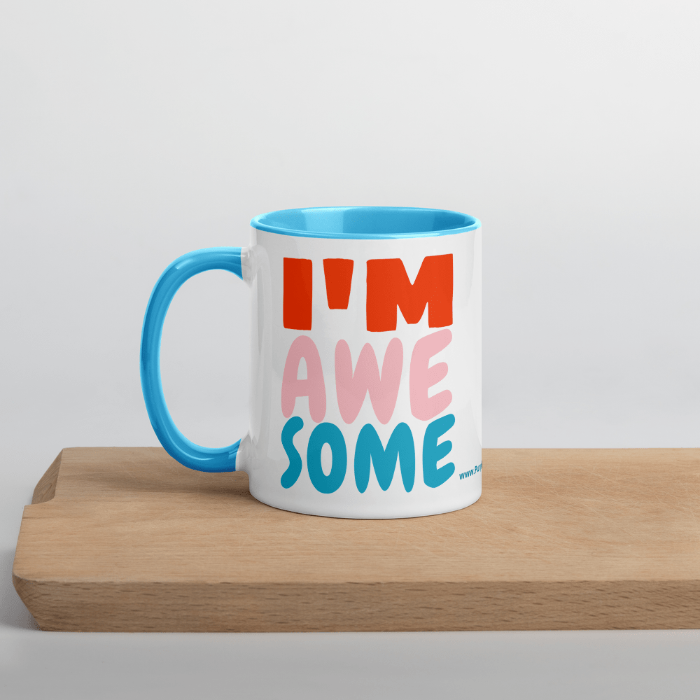 One Awesome Mug with Color Inside