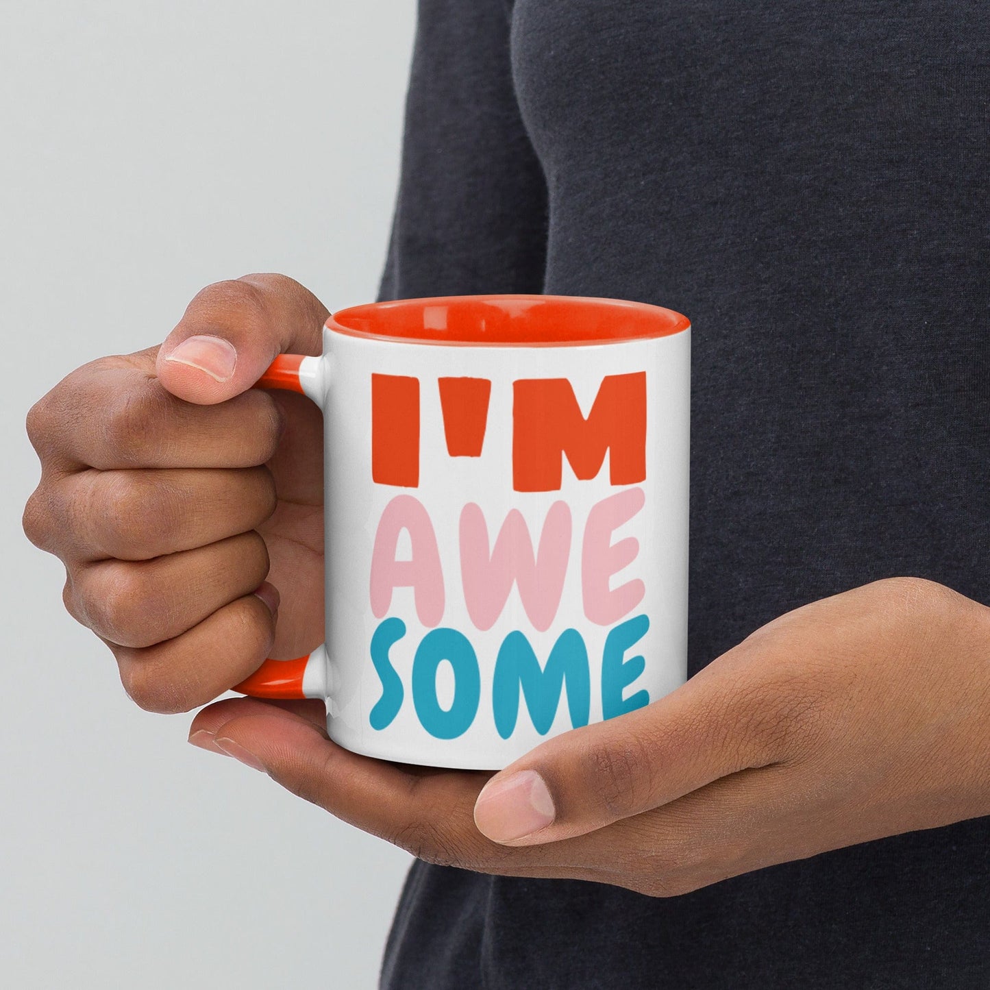 One Awesome Mug with Color Inside