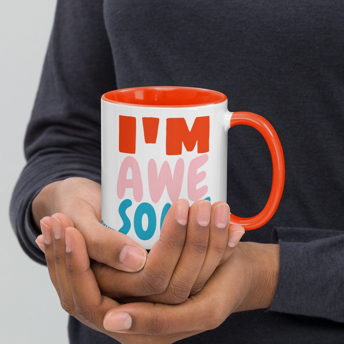 One Awesome Mug with Color Inside